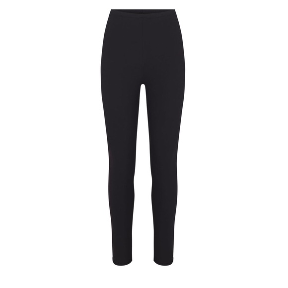 SKIMS Fits Everybody Leggings Onyx Black Stretch Sculpting Size Medium NEW - Picture 2 of 6